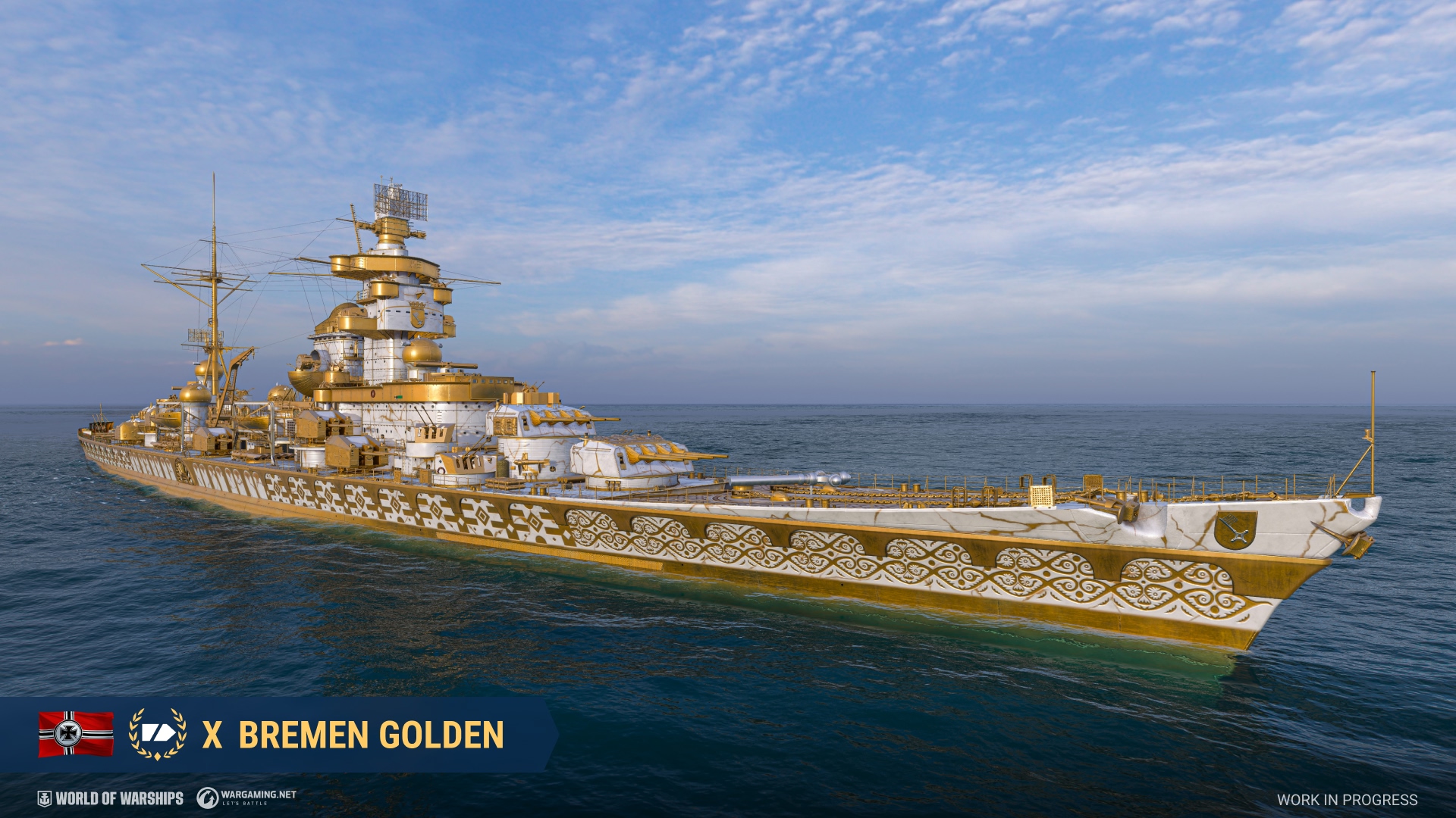 Bremen Golden: Tier X German Premium Cruiser 1945