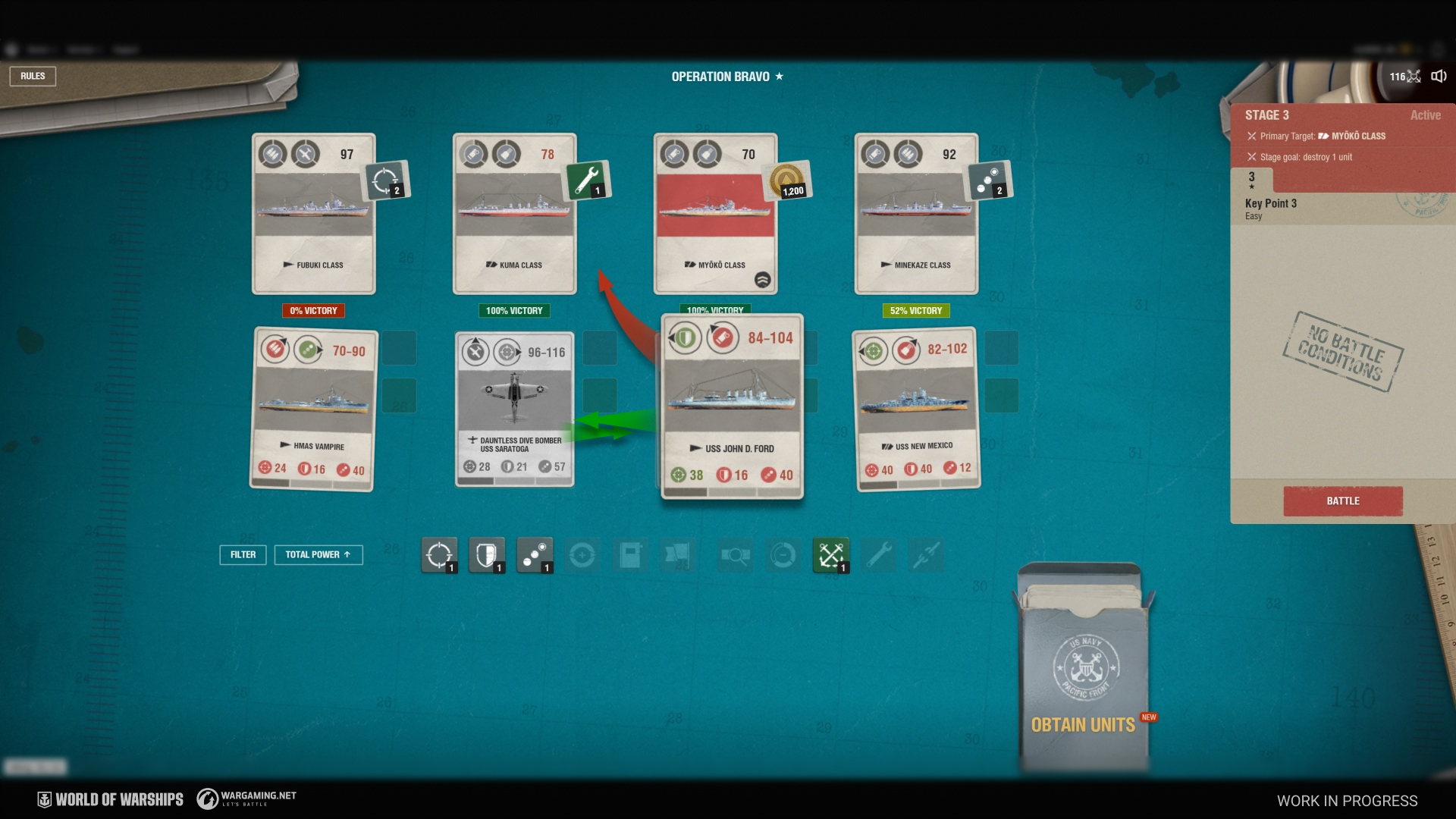 Pacific Front Combat Modifiers & UI