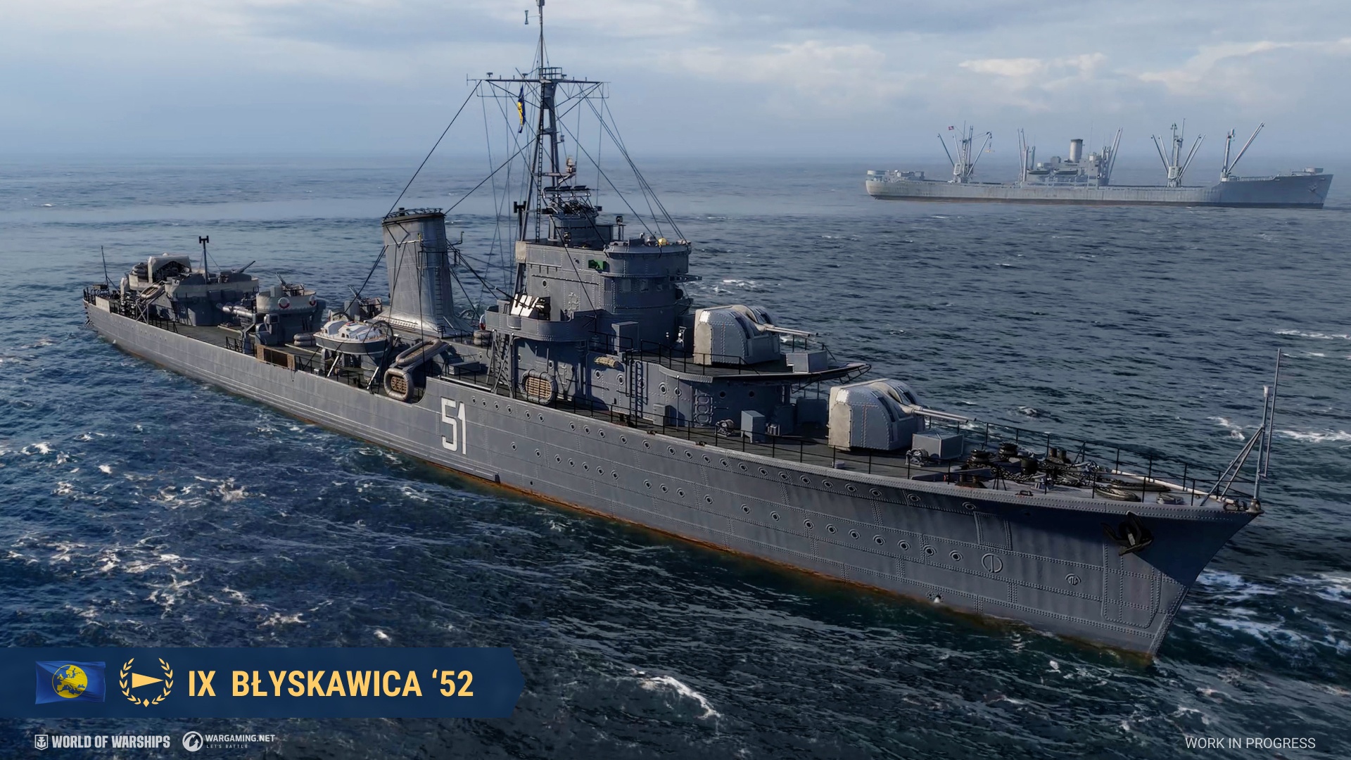 Błyskawica'52: Tier IX European Polish Premium Destroyer