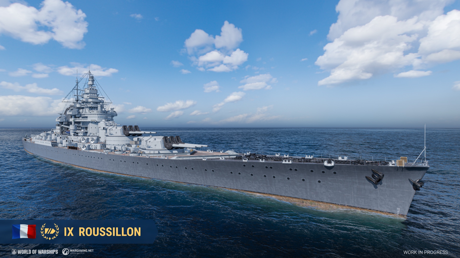French Tier IX Battleship Roussillon
