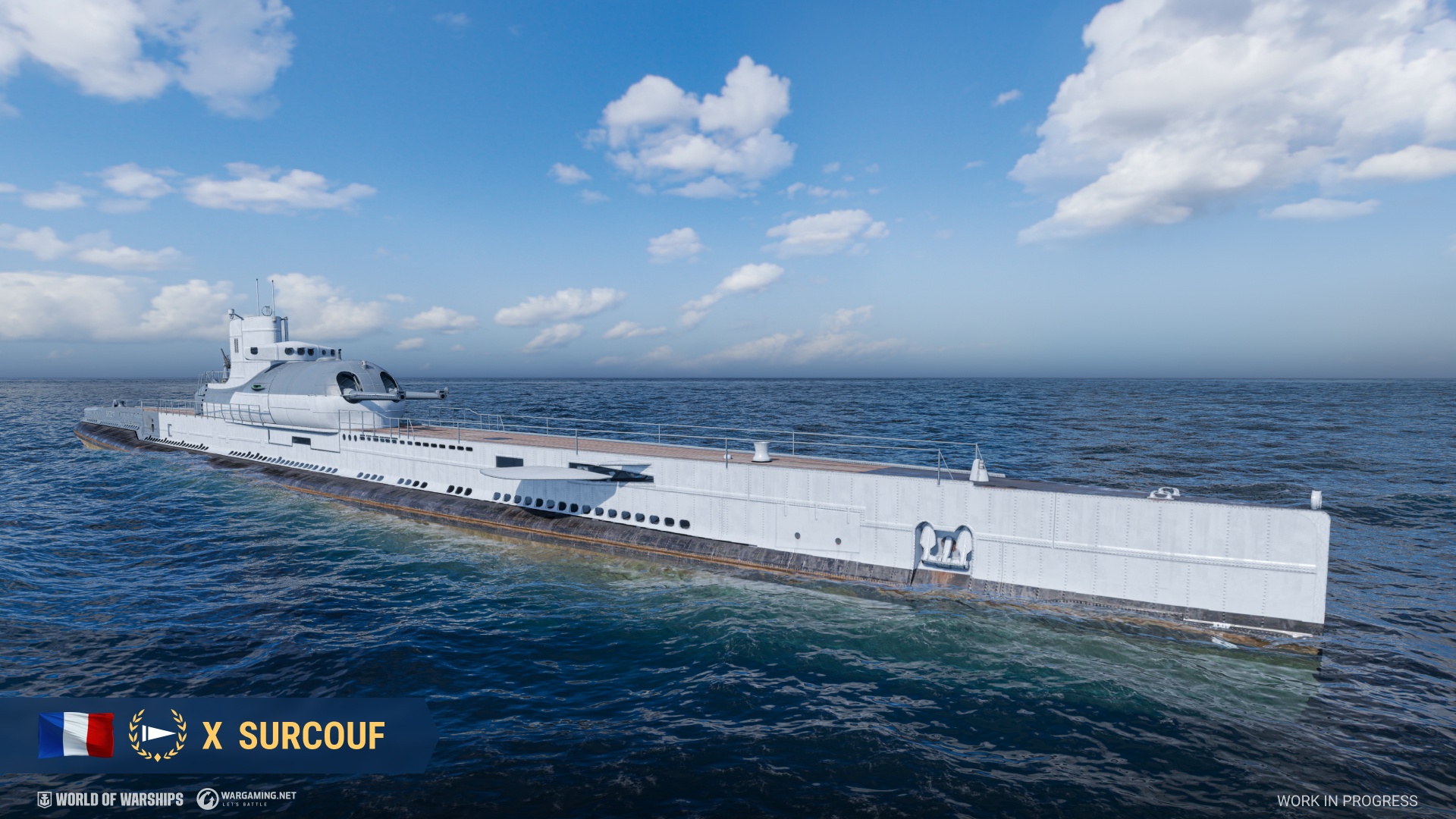 French Tier X Submarine Surcouf