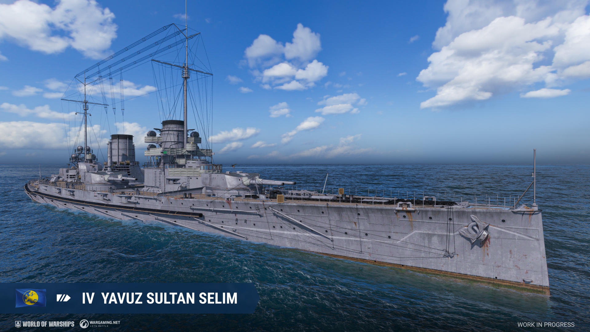 Yavuz Sultan Selim: Tier IV European Turkish Battleship 1912