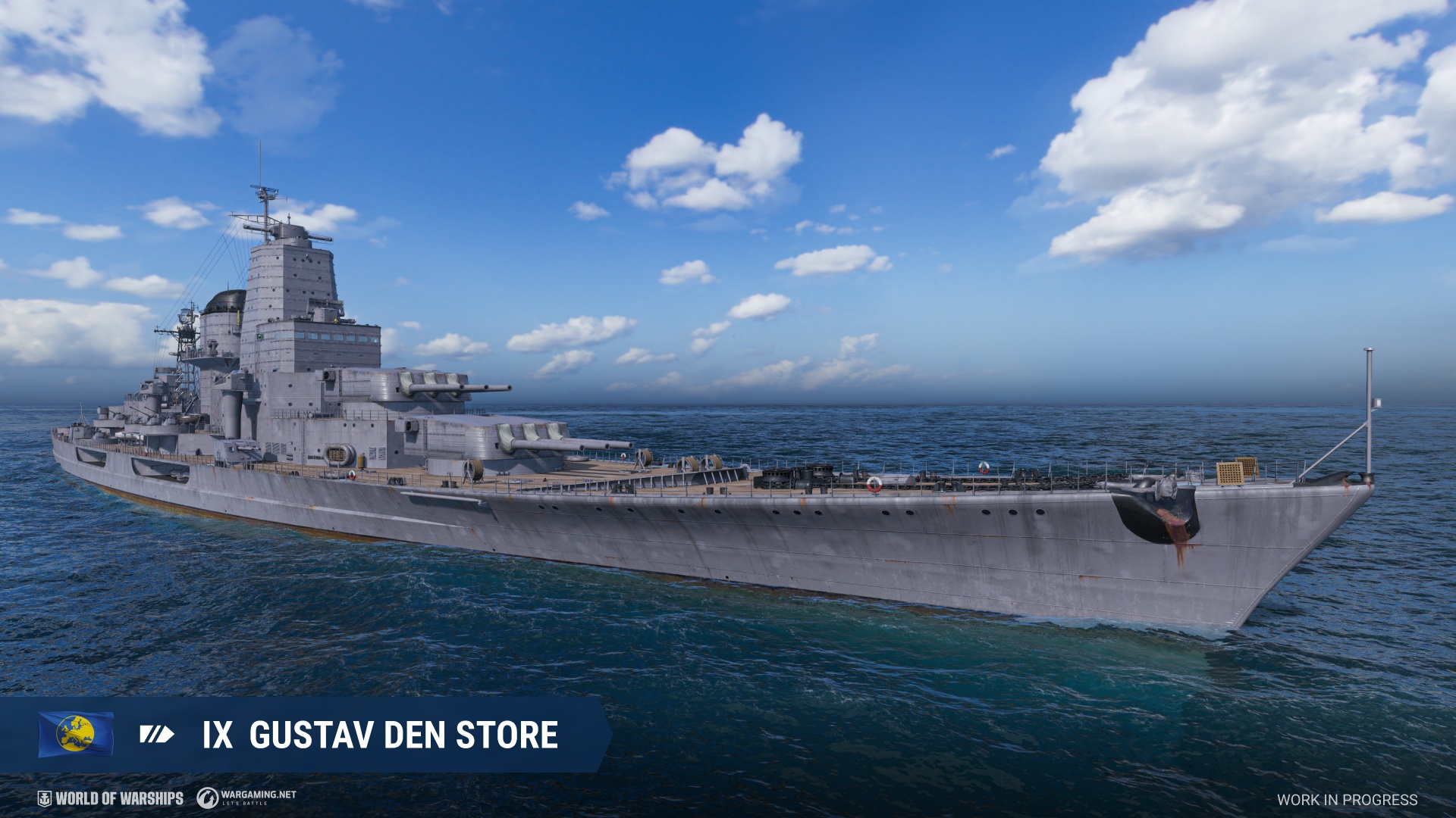 Gustav den Store: Tier IX European Swedish Battleship