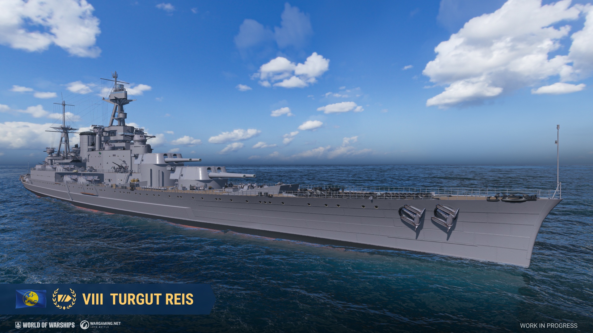 Turgut Reis: Tier VIII European Turkish Premium Battleship