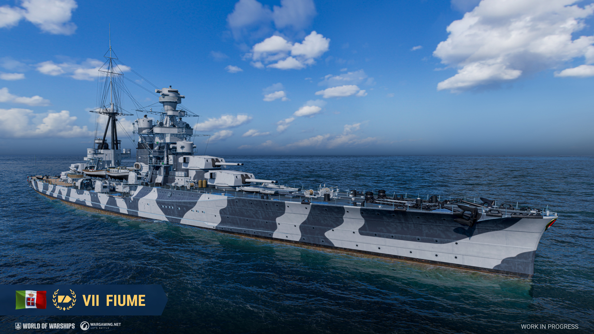 Fiume - Tier VII Italian Premium Heavy Cruiser