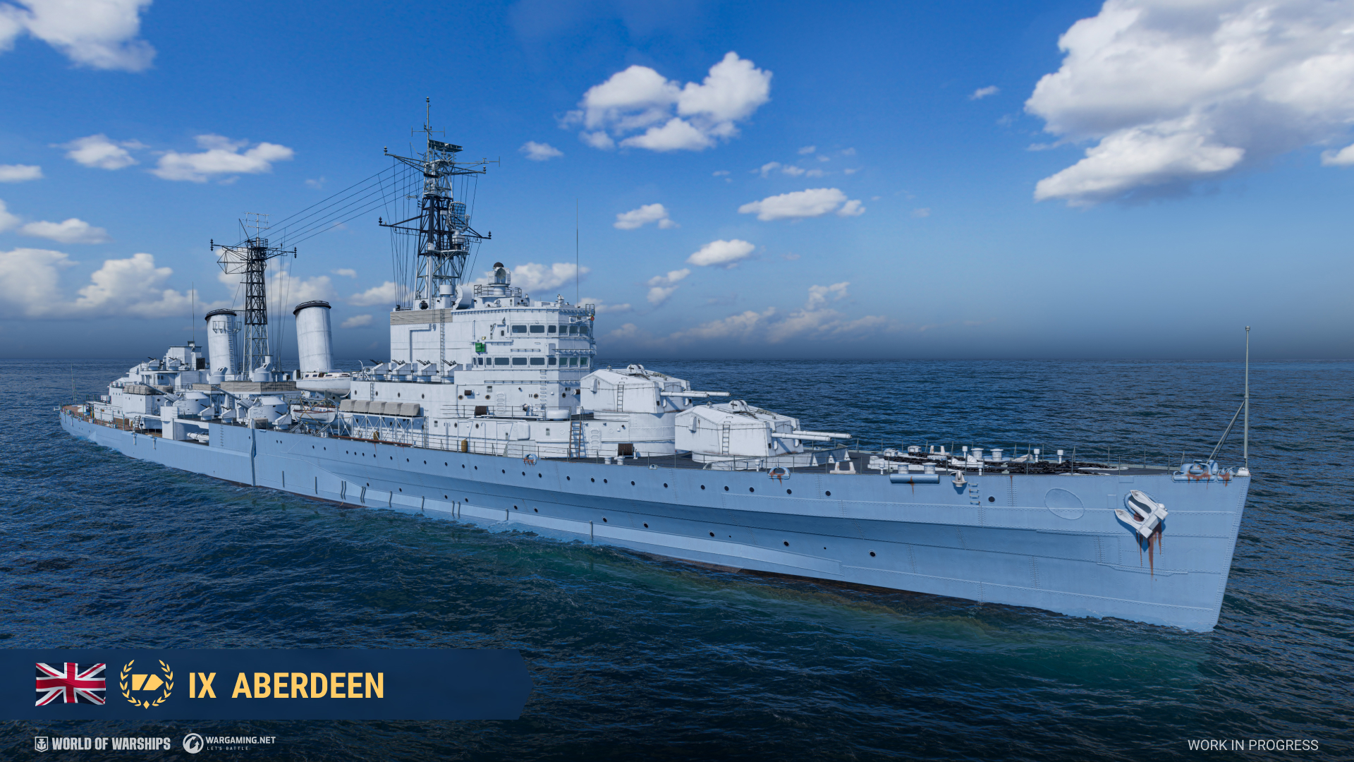 HMS Aberdeen - Tier IX British Premium Cruiser