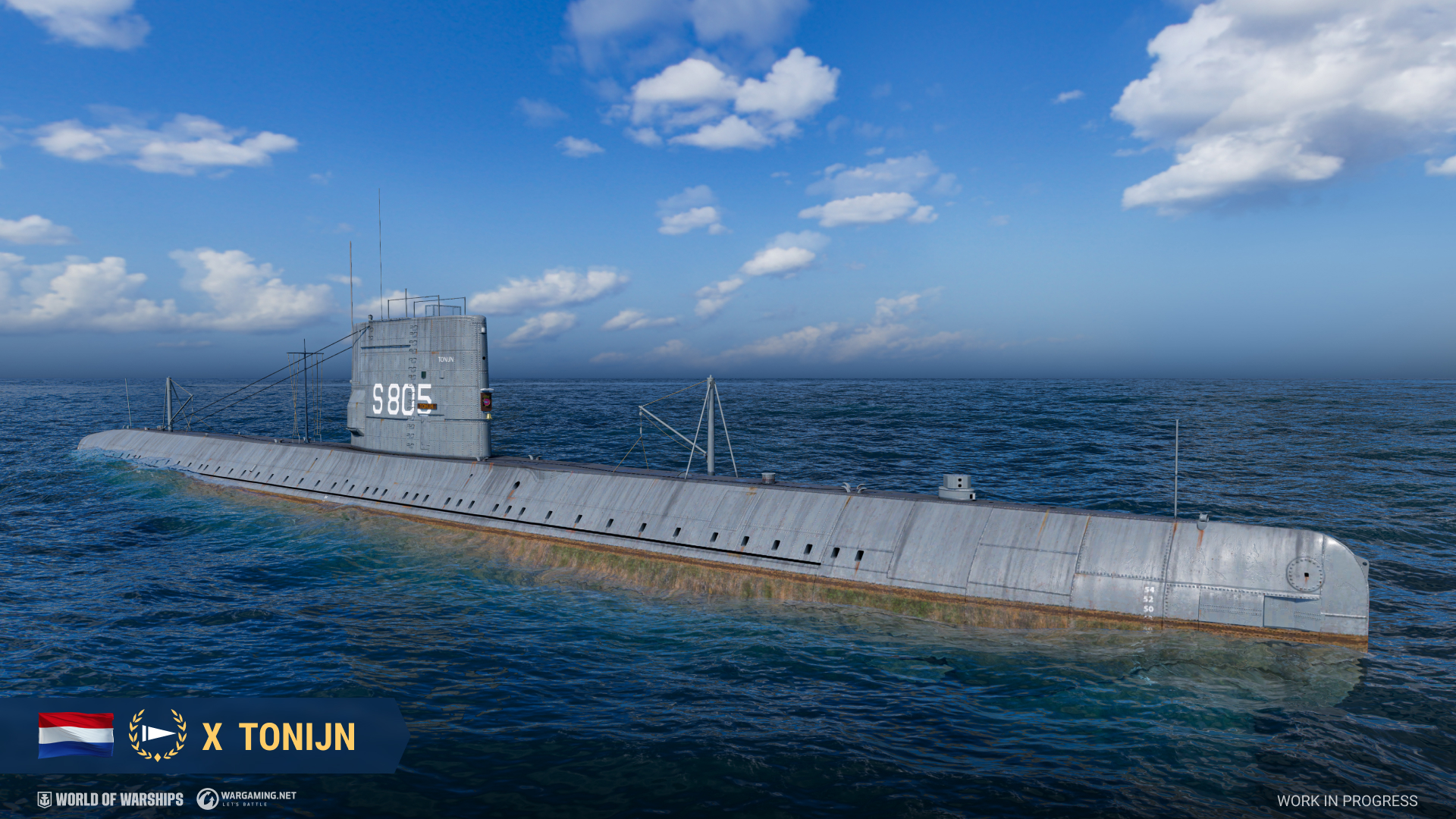 Tonijn - Tier X Dutch Premium Submarine